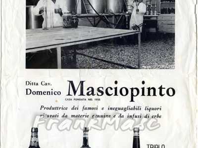 Domenico Masciopinto inaugur� poco prima della Seconda guerra mondiale un�impresa di liquori. L�Ambrina, la Magliarda e il Triple caff� erano i loro pezzi forti